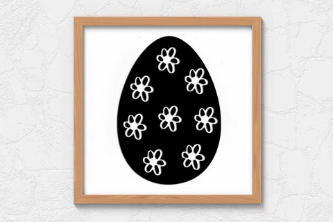 Easter Egg Bundle SVG Files, Hand draw egg SVG FiveStarCrafting 