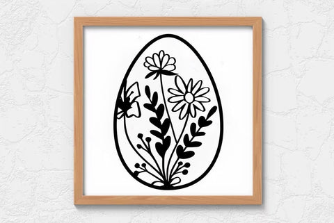 Easter Egg Bundle SVG Files, Hand draw egg SVG FiveStarCrafting 