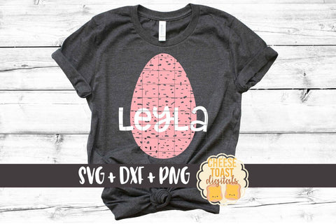 Easter Egg - Distressed - Easter SVG PNG DXF Cut Files SVG Cheese Toast Digitals 