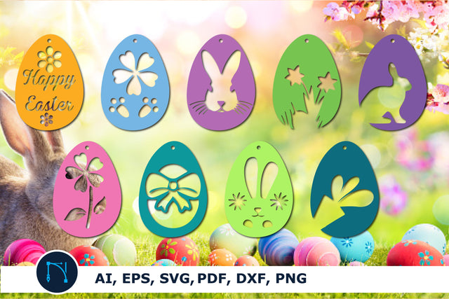 Easter Egg Earring Svg bundle SVG MD JOYNAL ABDIN 