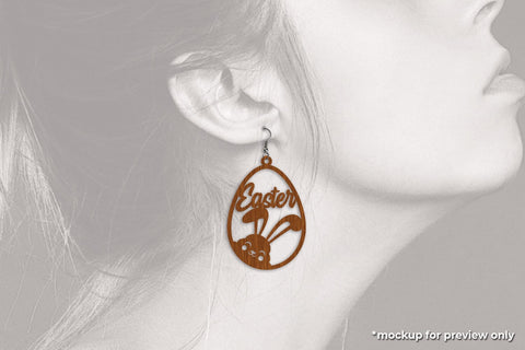 Easter Egg Earrings - SVG Cut Files SVG Slim Studio 