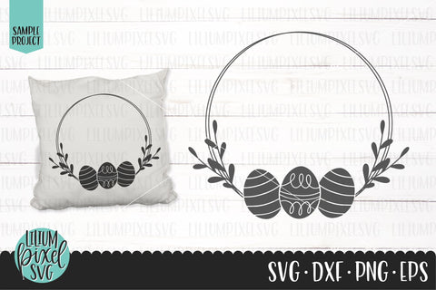 Easter Egg Frames Mini Bundle SVG Lilium Pixel SVG 