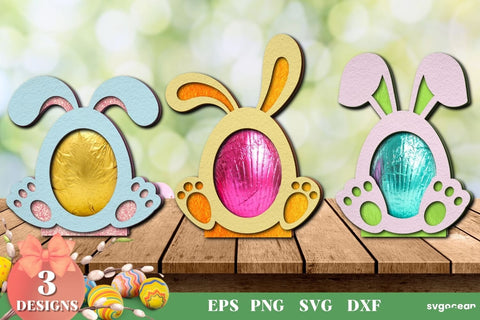 Easter Egg Holder SVG | Candy Holder Template SVG SvgOcean 