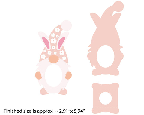 Easter egg holder SVG | Digital download 3D Paper ElenDesigns 