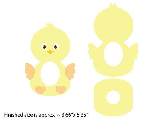 Easter egg holder SVG | Digital download 3D Paper ElenDesigns 