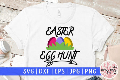 Easter egg hunt – Easter SVG EPS DXF PNG Cutting Files SVG CoralCutsSVG 