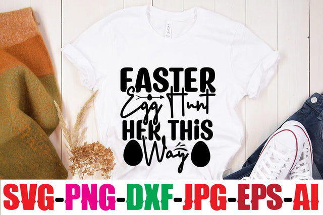 Easter Egg Hunt Her This Way SVG MStudio 