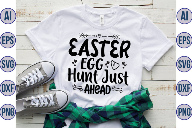 Easter Egg Hunt Just Ahead svg SVG nirmal108roy 