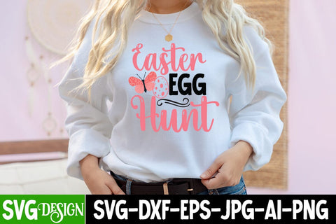 Easter Egg Hunt SVG Cut File , Happy Easter PNG, Happy Easter Day Sublimation SVG BlackCatsMedia 