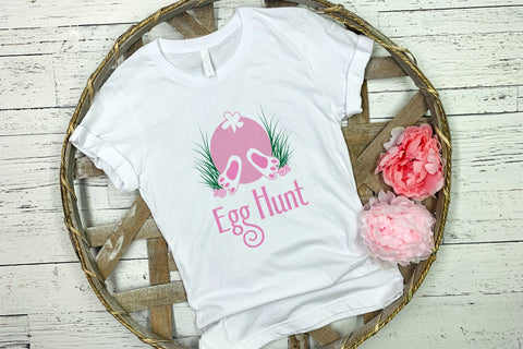 Easter Egg Hunt SVG, Easter SVG, Bunny SVG SmmrDesign 