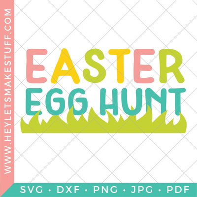 Easter Egg Hunt SVG Hey Let's Make Stuff 