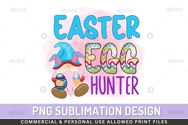 Easter egg hunter Sublimation PNG Sublimation Regulrcrative 