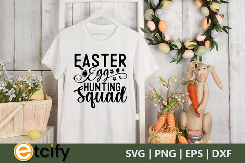 Easter egg hunting squad SVG SVG etcify 