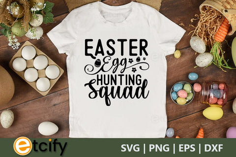 Easter egg hunting squad SVG SVG etcify 
