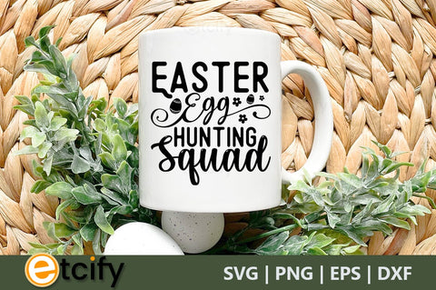 Easter egg hunting squad SVG SVG etcify 