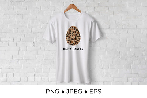 Easter egg leopard print sublimation Sublimation LaBelezoka 