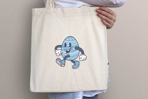 Easter egg retro character svg bundle SVG dadan_pm 