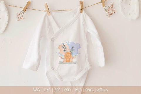 Easter Egg Spring Bunny SVG Rabbit Illustration SVG Arts By Naty 