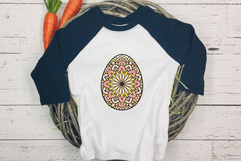 Easter Egg SVG, 3D Layered Mandala SVG. 3D Paper Elinorka 