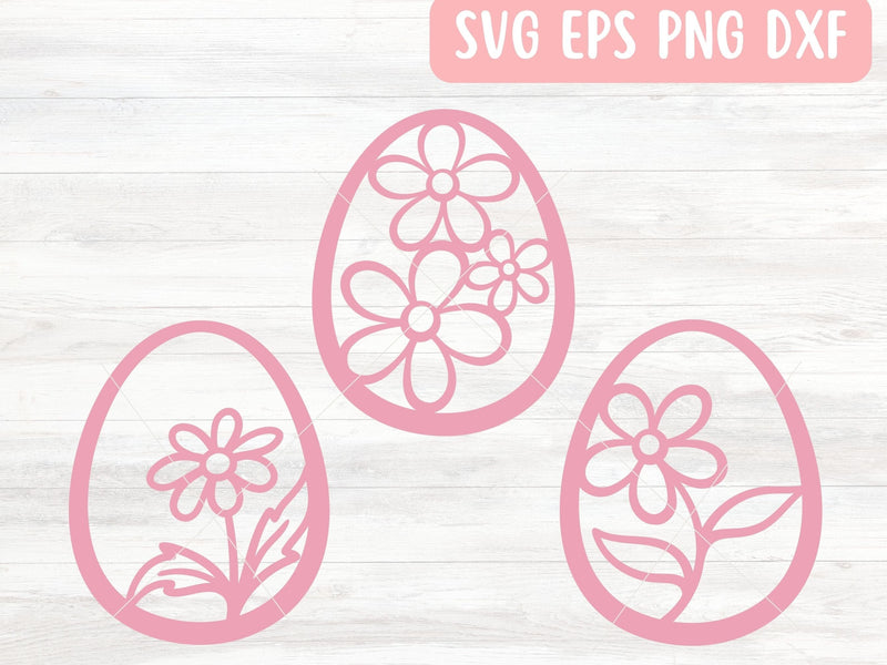 Easter Egg SVG Bundle for Cricut or Silhouette SVG Apple Grove Designs 