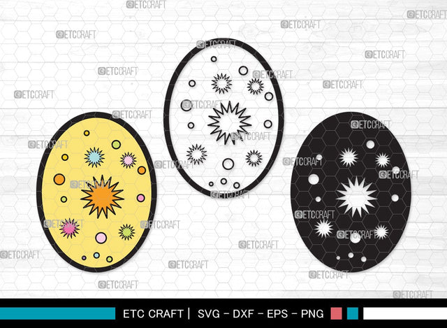 Easter Egg SVG | Easter Eggs Svg | Easter Svg | Egg Hunt Svg | Easter Egg Clipart SVG ETC Craft 