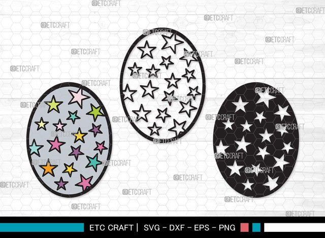 Easter Egg SVG | Easter Eggs Svg | Easter Svg | Egg Hunt Svg | Easter Egg Clipart SVG ETC Craft 