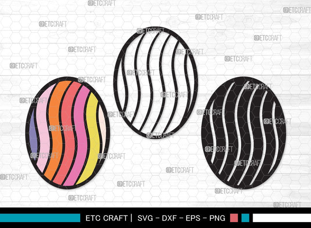 Easter Egg SVG | Easter Eggs Svg | Easter Svg | Egg Hunt Svg | Easter Egg Clipart SVG ETC Craft 