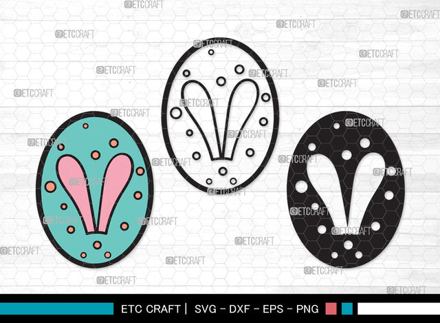 Easter Egg SVG | Easter Eggs Svg | Easter Svg | Egg Hunt Svg | Easter Egg Clipart SVG ETC Craft 