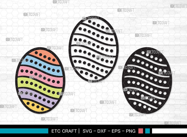 Easter Egg SVG | Easter Eggs Svg | Easter Svg | Egg Hunt Svg | Easter Egg Clipart SVG ETC Craft 