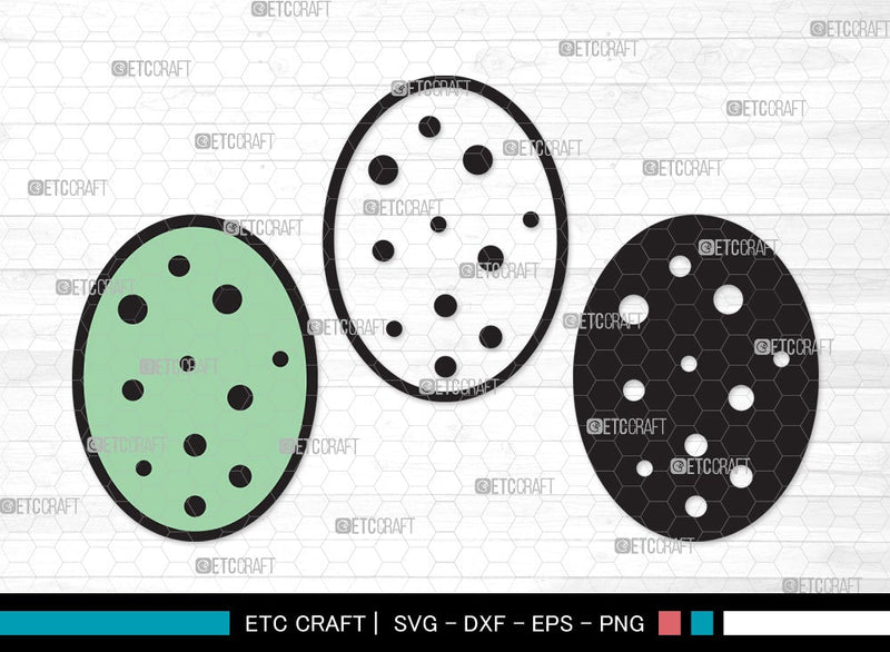 Easter Egg SVG | Easter Eggs Svg | Easter Svg | Egg Hunt Svg | Easter Egg Clipart SVG ETC Craft 