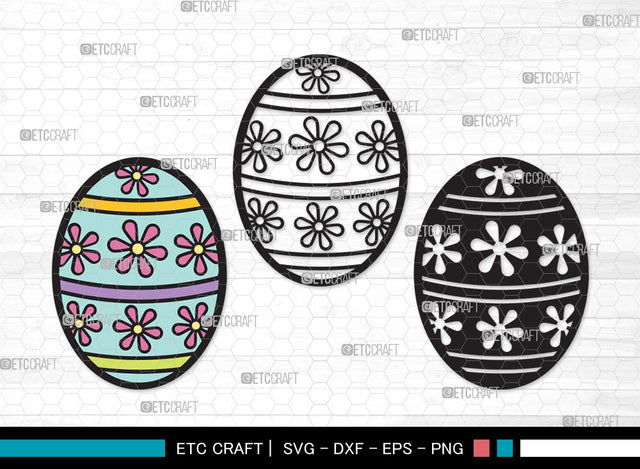 Easter Egg SVG | Easter Eggs Svg | Easter Svg | Egg Hunt Svg | Easter Egg Clipart SVG ETC Craft 