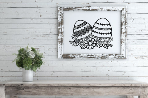 Easter Egg SVG, Easter SVG, Floral Design. SVG Elinorka 