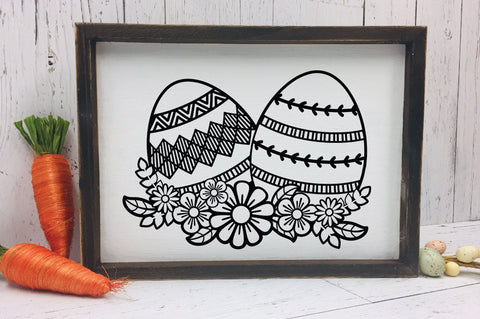 Easter Egg SVG, Easter SVG, Floral Design. SVG Elinorka 