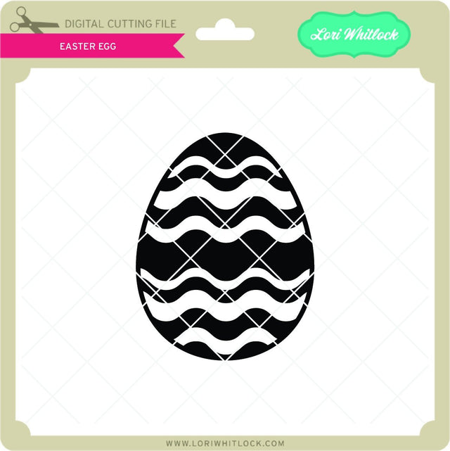 Easter Egg SVG Lori Whitlock 