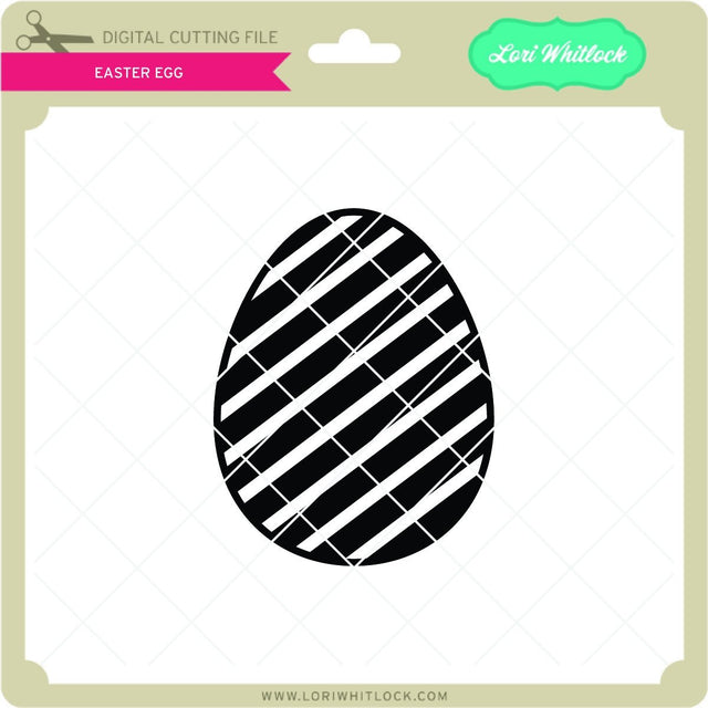 Easter Egg SVG Lori Whitlock 