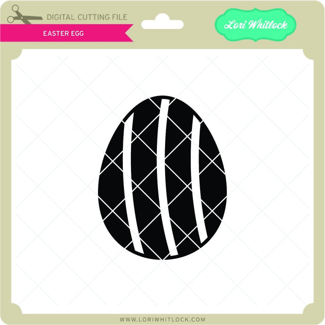 Easter Egg SVG Lori Whitlock 