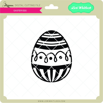 Easter Egg SVG Lori Whitlock 