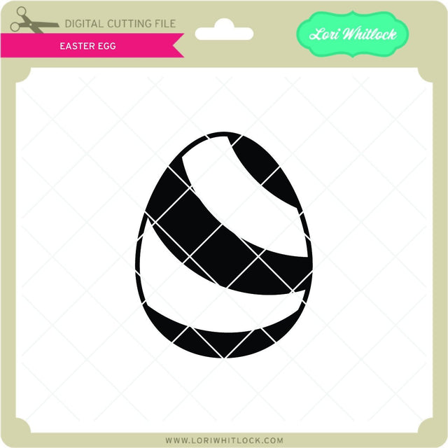 Easter Egg SVG Lori Whitlock 