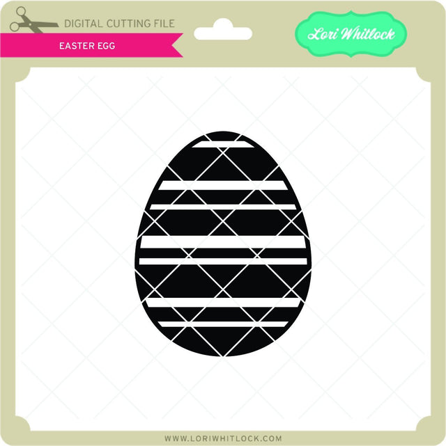 Easter Egg SVG Lori Whitlock 