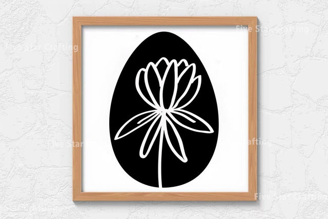 Easter Egg SVG Vector SVG Design SVG FiveStarCrafting 