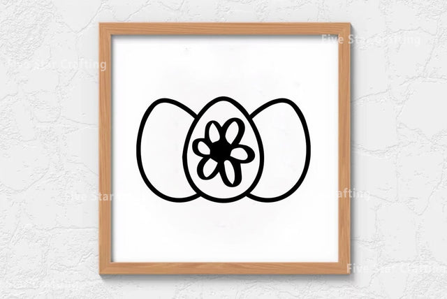 Easter Egg SVG Vector SVG Design SVG FiveStarCrafting 