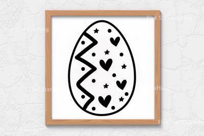 Easter Egg SVG Vector SVG Design SVG FiveStarCrafting 