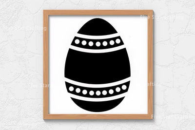 Easter Egg SVG Vector SVG Design SVG FiveStarCrafting 