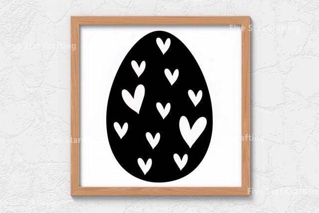 Easter Egg SVG Vector SVG Design SVG FiveStarCrafting 