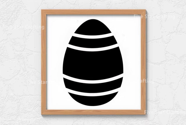 Easter Egg SVG Vector SVG Design SVG FiveStarCrafting 