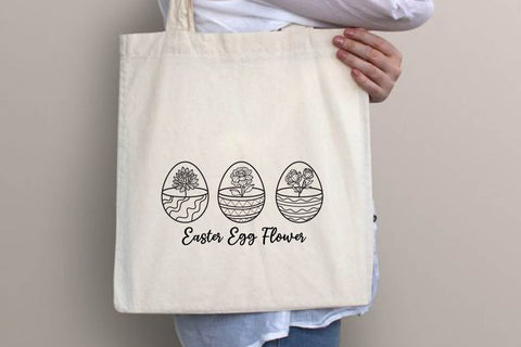 Easter Egg with Flower SVG dadan_pm 