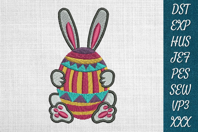 Easter Eggs 3 Embroidery Designs Embroidery/Applique DESIGNS SvgOcean 