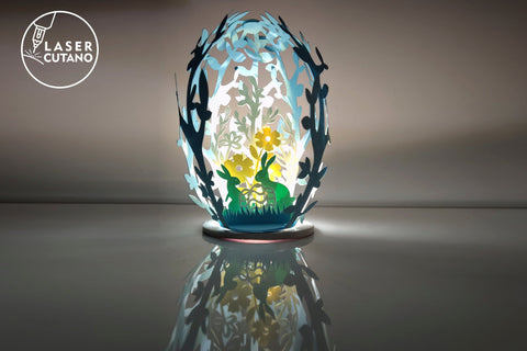 Easter Eggs Bundle File for Paper Cut, Cricut, Silhouette SVG LaserCutano 