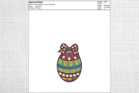 Easter Eggs Embroidery Designs Embroidery/Applique DESIGNS SvgOcean 