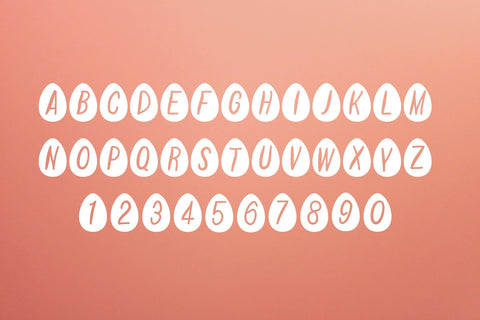 Easter Eggs Font Font ampersand 